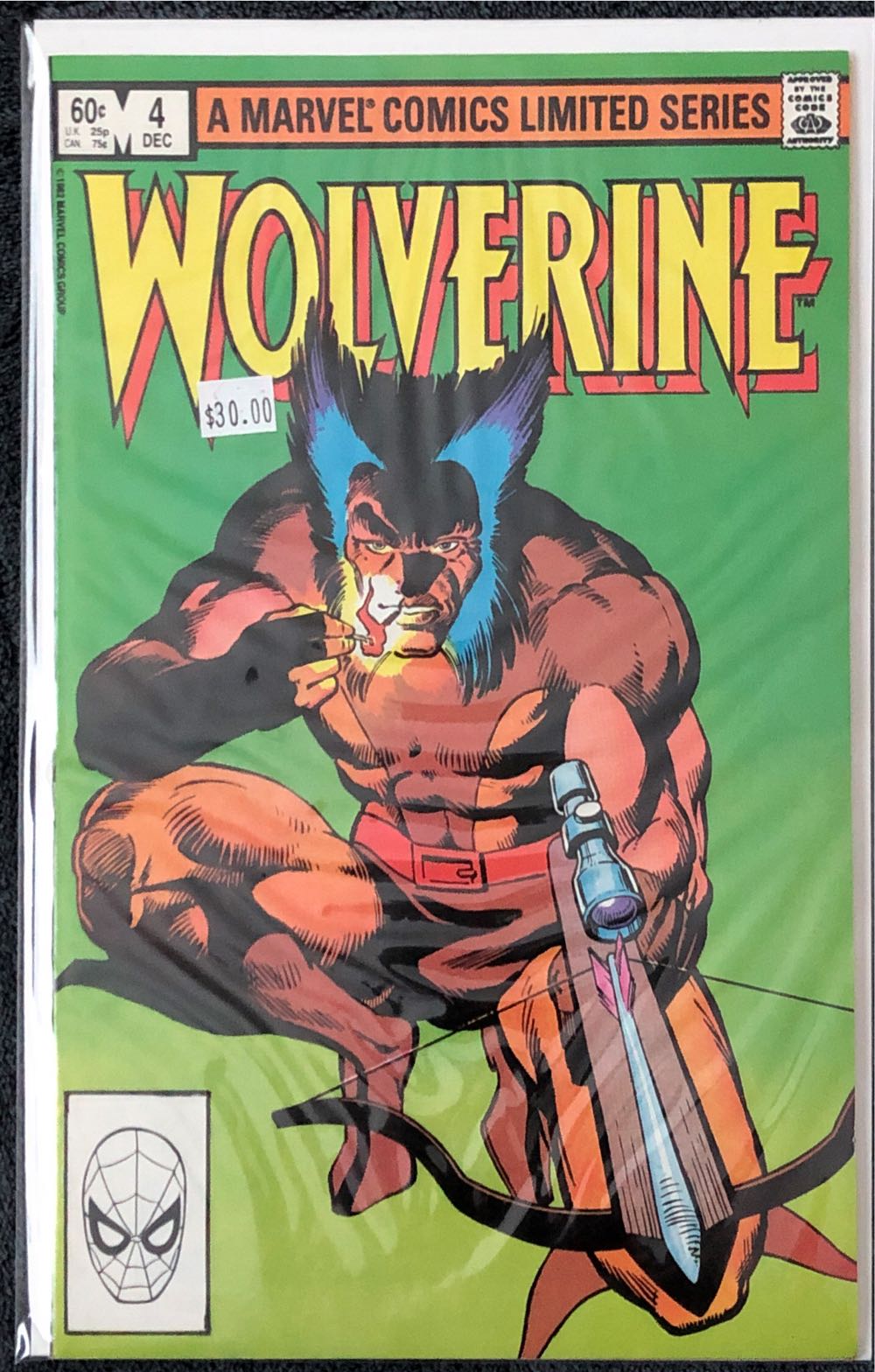 Wolverine (Limited Series) - Marvel (4 - Dec 1982) comic book collectible [Barcode 759606071524] - Main Image 2