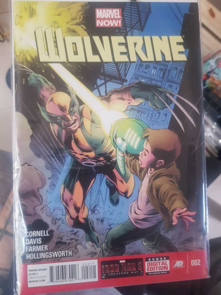 Wolverine (2013) - Marvel (2 - Jun 2013) comic book collectible [Barcode 75960607921600211] - Main Image 2