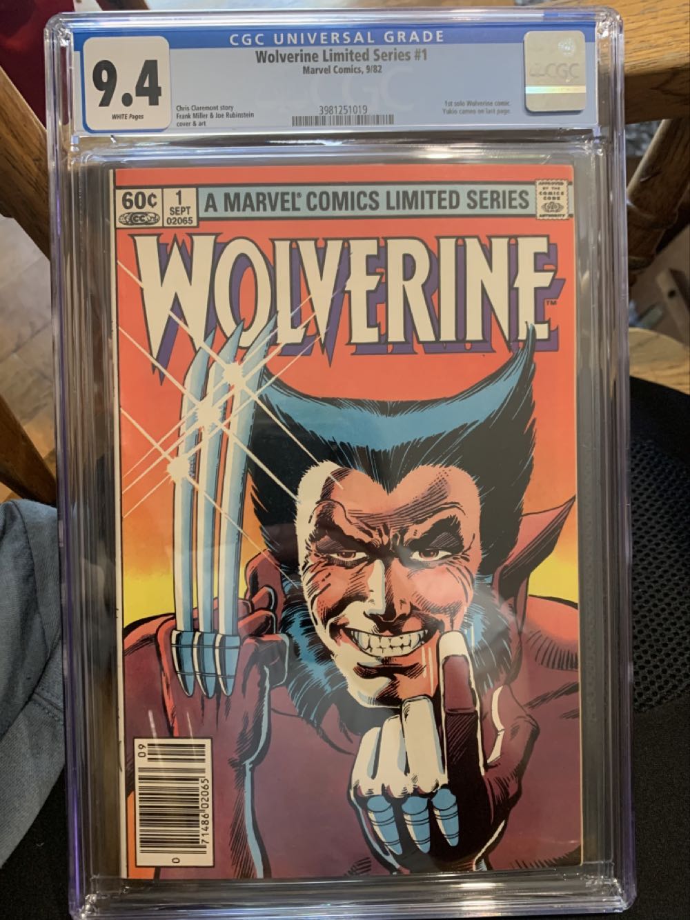 Wolverine (Limited Series) - Marvel Comics (1 - Sep 1982) comic book collectible [Barcode 07148602065309] - Main Image 2