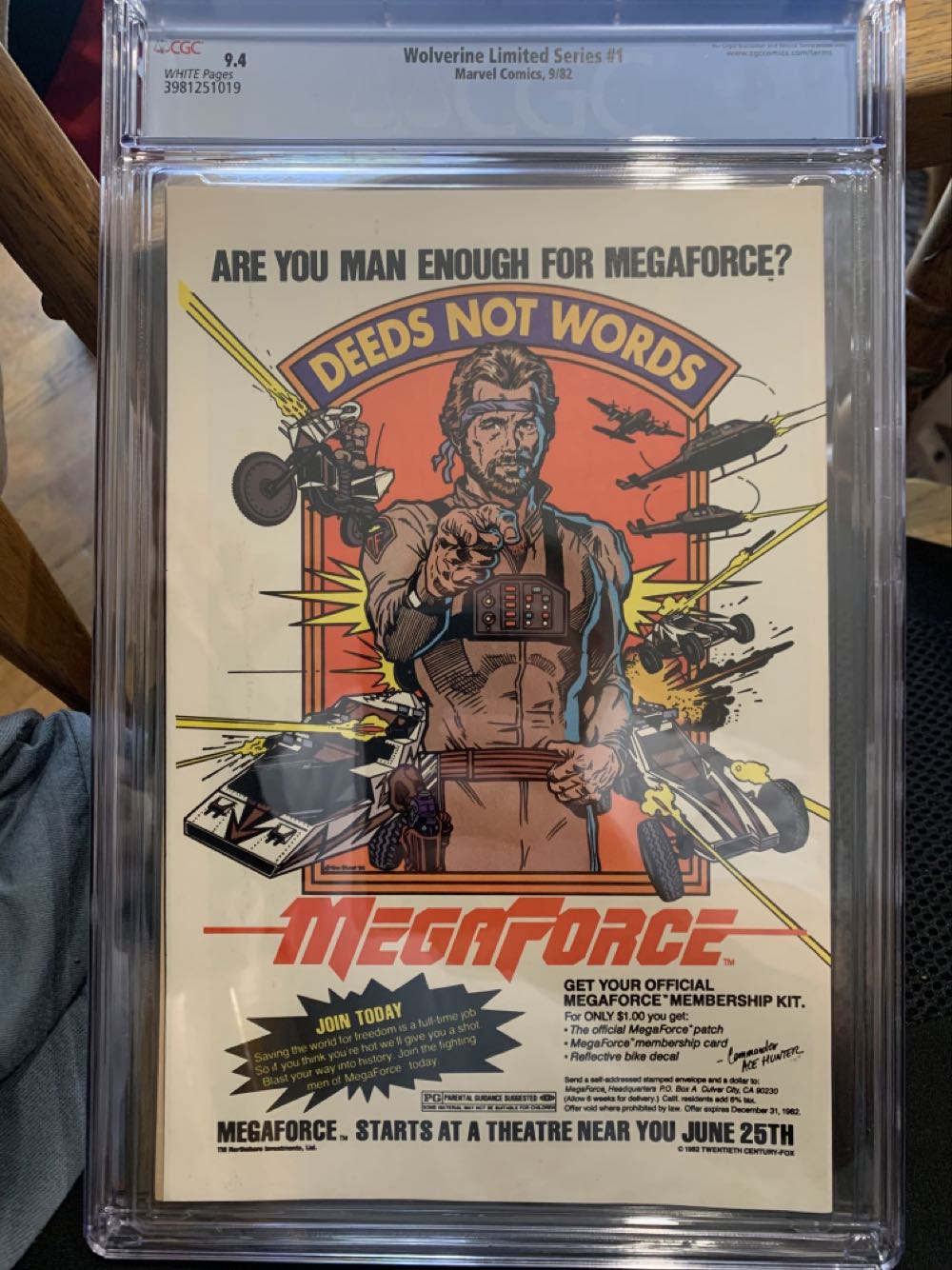 Wolverine (Limited Series) - Marvel Comics (1 - Sep 1982) comic book collectible [Barcode 07148602065309] - Main Image 3