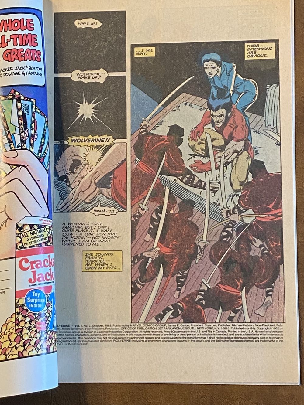 Wolverine - Marvel Comics Group (2 - Oct 1982) comic book collectible [Barcode 07148602065310] - Main Image 2