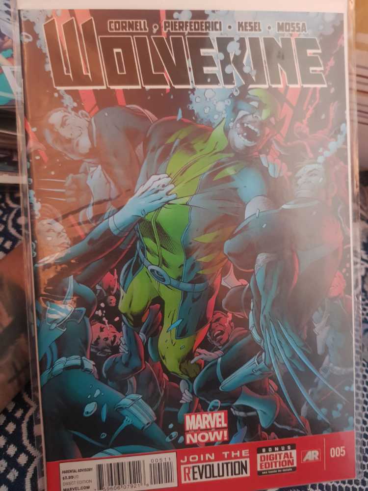 Wolverine Vol.6 - Marvel Comics (5 - Aug 2013) comic book collectible [Barcode 75960607921600511] - Main Image 2