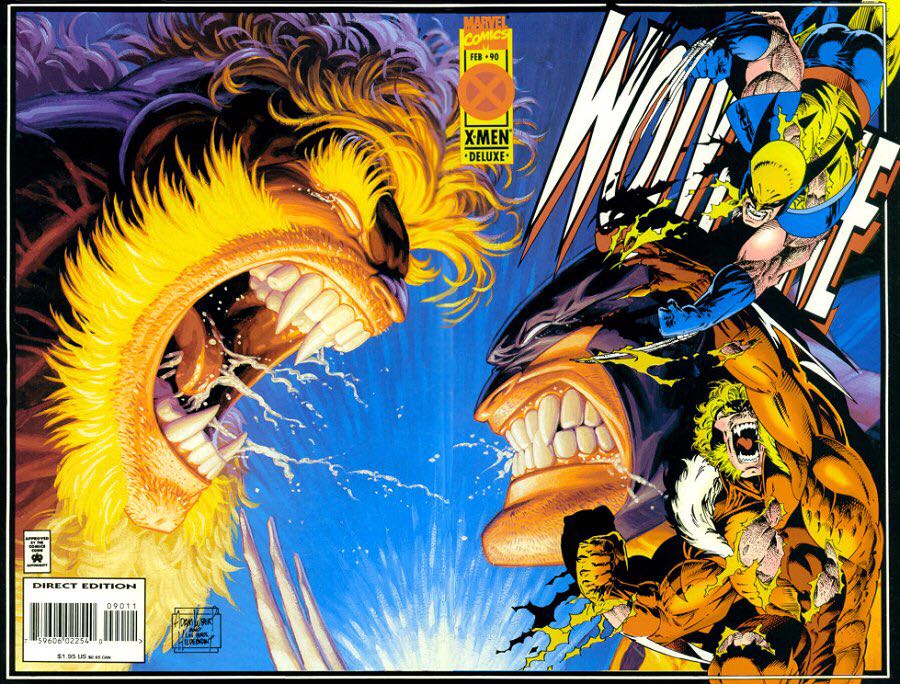 Wolverine - Marvel Comics (#90 - Feb 1995) comic book collectible [Barcode 75960602254009011] - Main Image 2