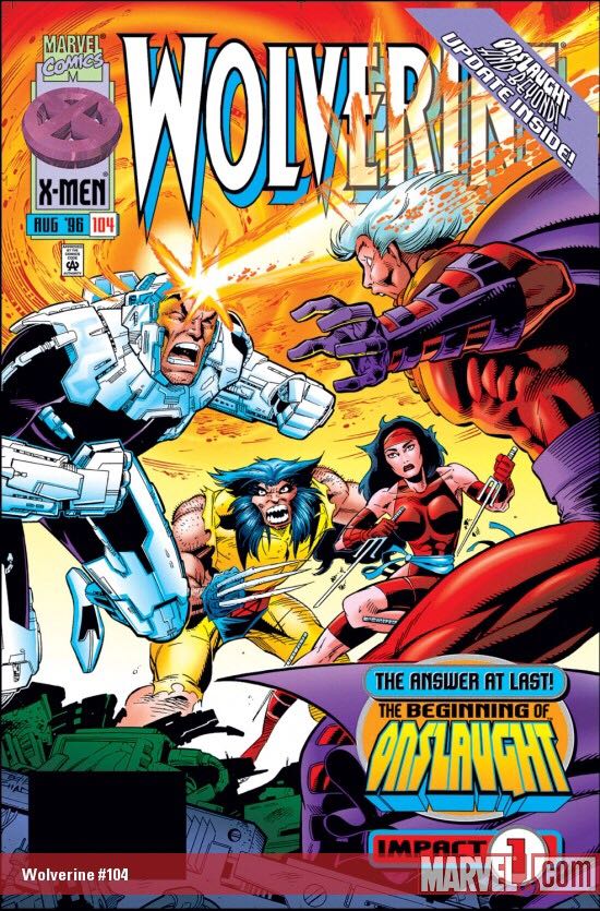 Wolverine - Marvel Comics (104 - Aug 1996) comic book collectible [Barcode 75960602254010411] - Main Image 1