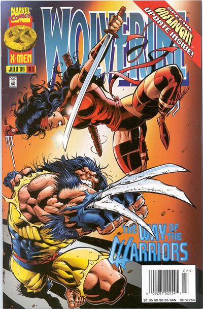 Wolverine - Marvel (103 - Jul 1996) comic book collectible [Barcode 75960602254010311] - Main Image 1