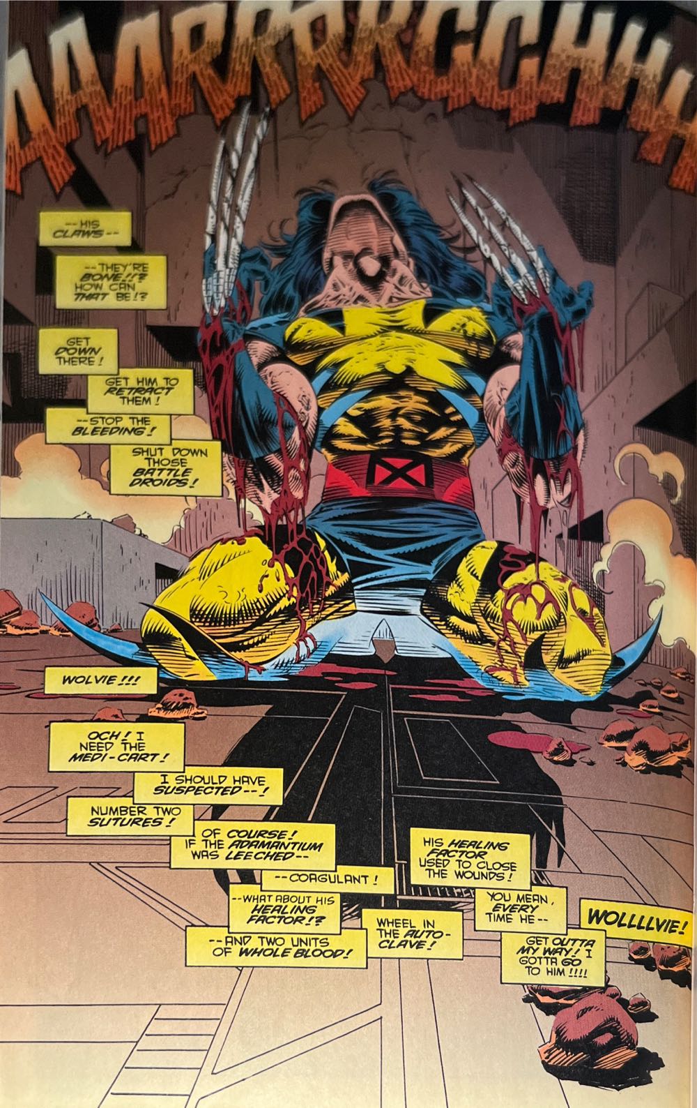 Wolverine - Marvel Comics (75 - 11/1993) comic book collectible [Barcode 75960602254007511] - Main Image 4