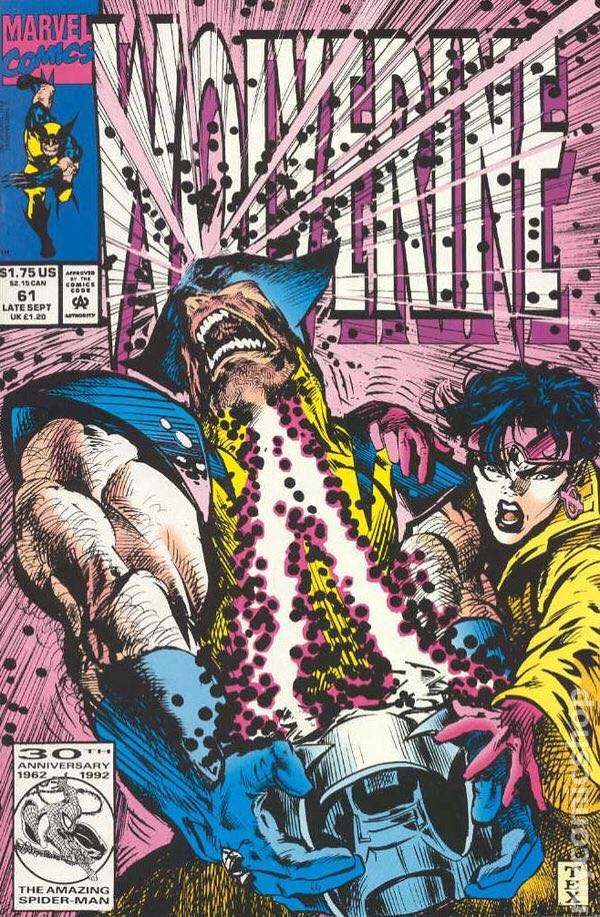 Wolverine #61 - Marvel Comics (61 - Sep 1992) comic book collectible - Main Image 1