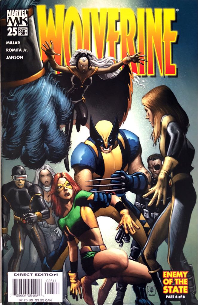 Wolverine Vol 3 - Marvel Comics (25 - Apr 2005) comic book collectible [Barcode 75960605458902511] - Main Image 1