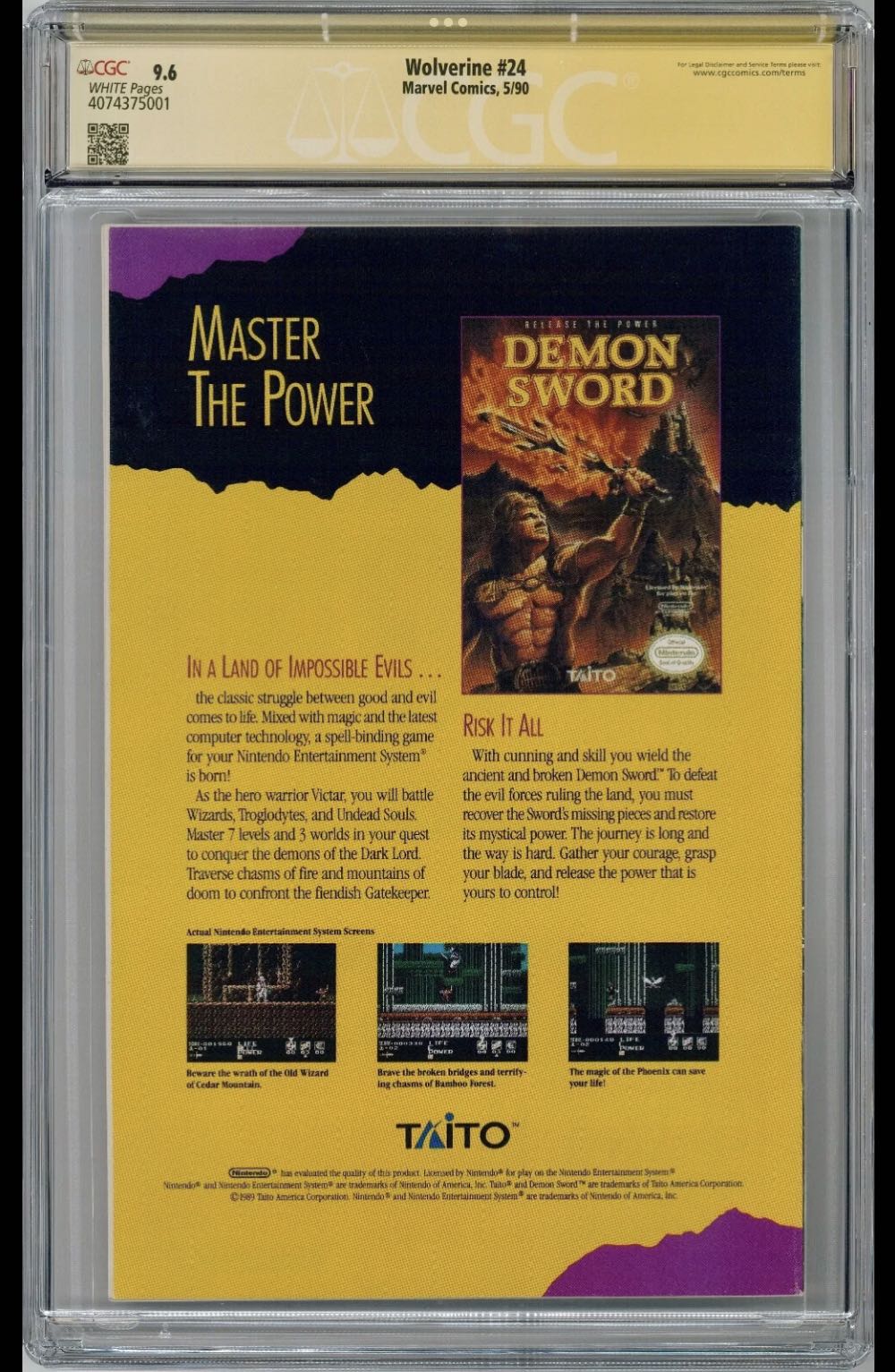 Wolverine - Marvel (24 - May 1990) comic book collectible - Main Image 3