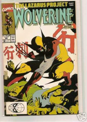 Wolverine - Marvel (28 - 08/1990) comic book collectible - Main Image 1