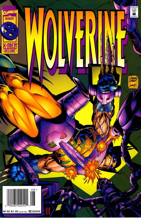 Wolverine - Marvel Comics (92 - 08/1995) comic book collectible - Main Image 1
