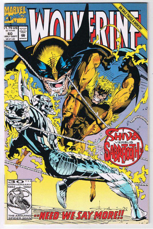 Wolverine (1988) - Marvel (60 - Sept 1992) comic book collectible - Main Image 1