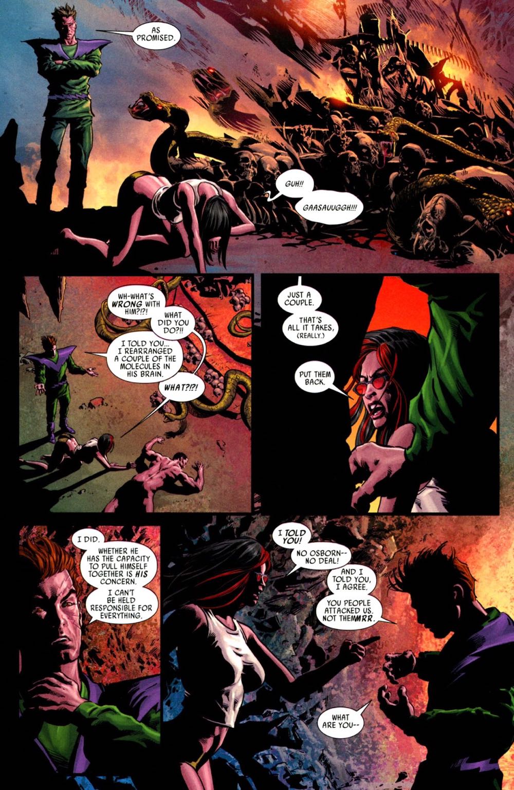Dark Avengers - Marvel (12 - Feb 2010) comic book collectible [Barcode 75960606630801211] - Main Image 3
