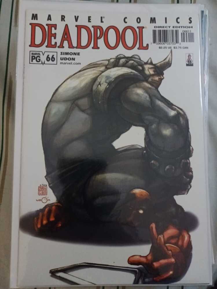 Deadpool - Marvel (66) comic book collectible [Barcode 759606037032] - Main Image 2