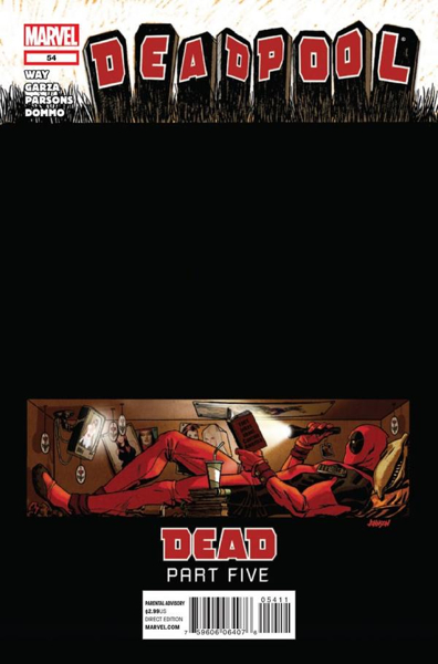Deadpool - Marvel (54 - Jul 2012) comic book collectible [Barcode 759606064076] - Main Image 2