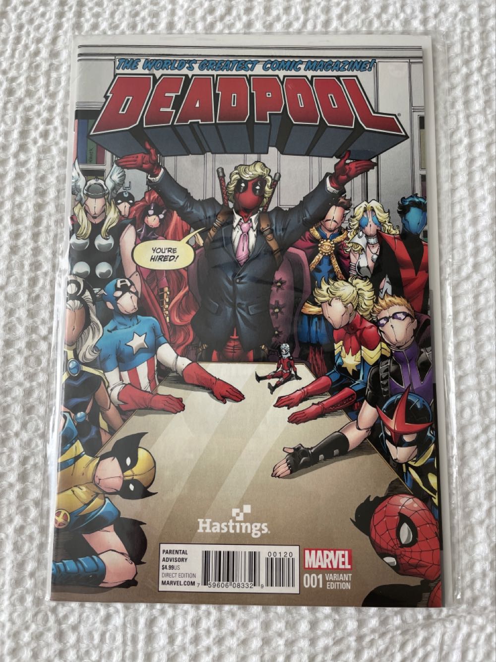 Deadpool: Vol. 6 - Marvel Comics (1 - Jan 2016) comic book collectible [Barcode 75960608332900120] - Main Image 2