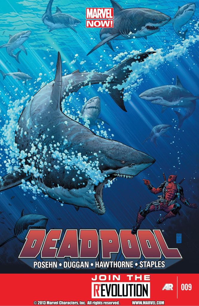 Deadpool - Marvel (9 - Jul 2013) comic book collectible [Barcode 75960607905600911] - Main Image 1