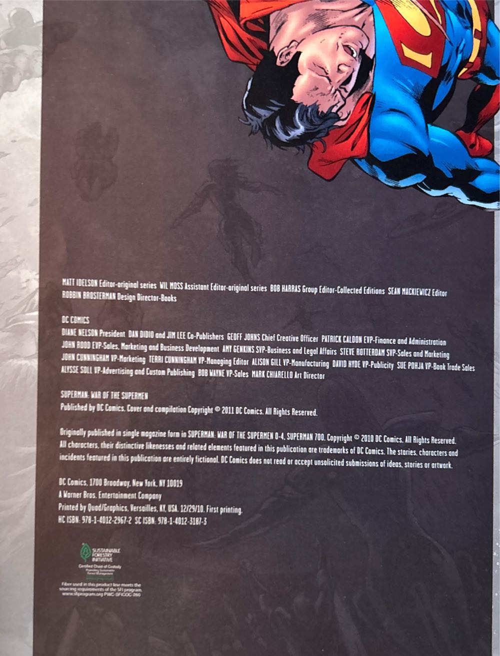Superman: New Krypton - War Of The Supermen - DC Comics comic book collectible [Barcode 9781401229672] - Main Image 3