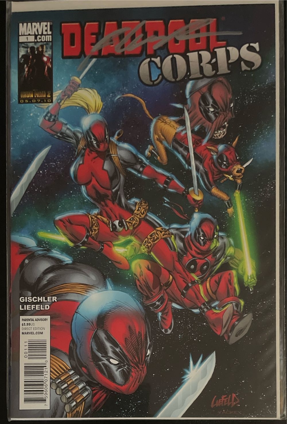 Deadpool Corps. - Marvel (1 - Jun 2010) comic book collectible [Barcode 75960607121000111] - Main Image 2