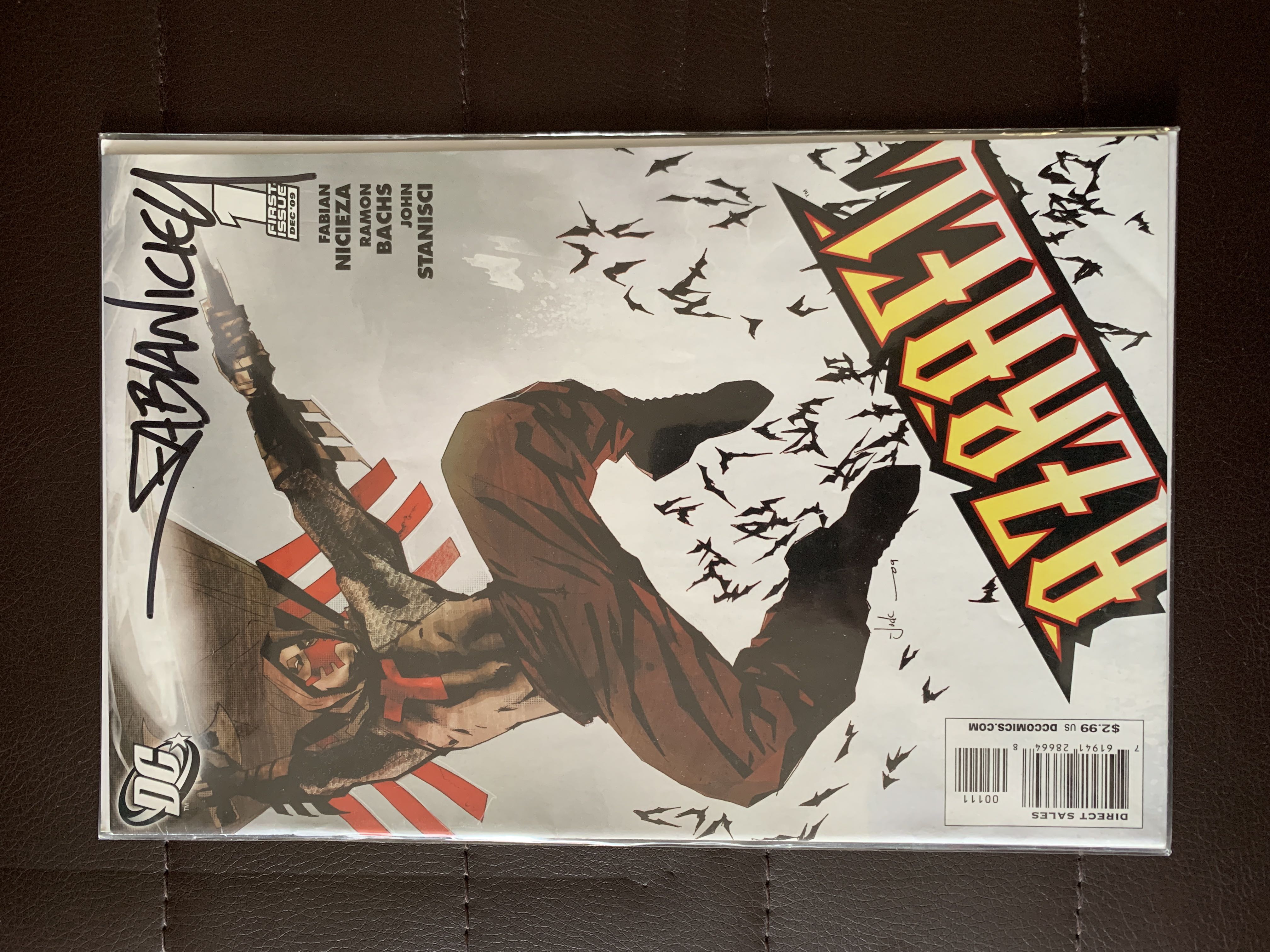 Azrael v2 - DC Comics (1 - Dec 2009) comic book collectible [Barcode 76194128664800111] - Main Image 2