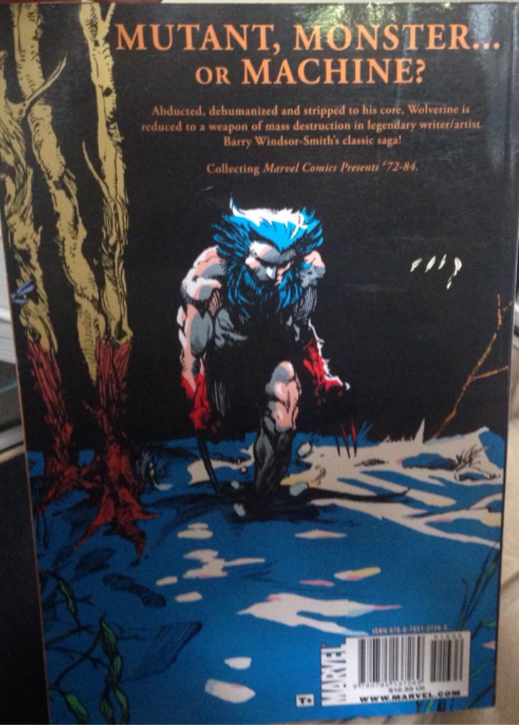 Wolverine: Weapon X - Marvel (0 - Mar 2009) comic book collectible [Barcode 9780785137269] - Main Image 2