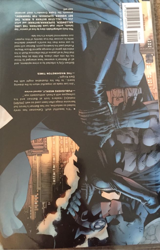 Batman: Hush - DC Comics (1 - Feb 2015) comic book collectible [Barcode 9781401223175] - Main Image 2