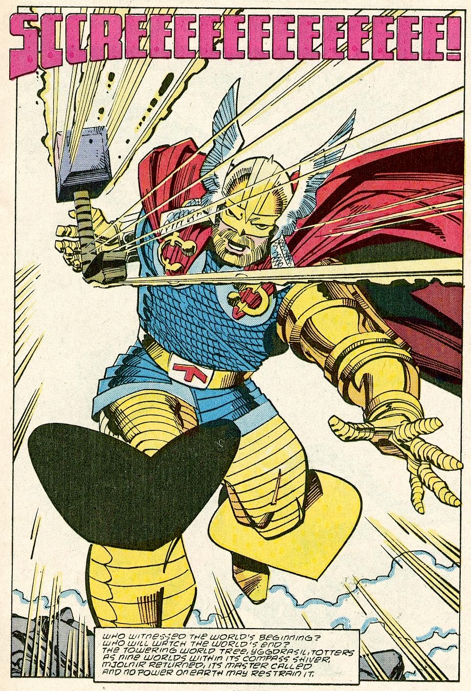Mighty Thor, The - Marvel Comics (380 - Jun 1987) comic book collectible [Barcode 7148602450] - Main Image 3