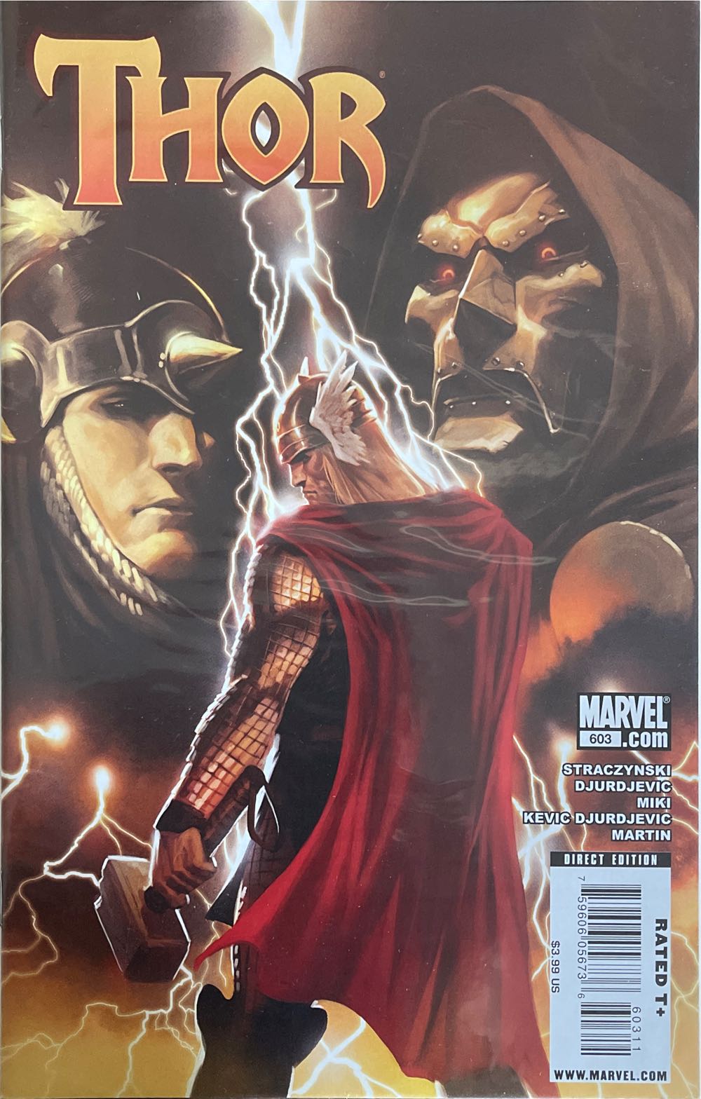 Thor - Marvel Comics (603 - Sep 2009) comic book collectible [Barcode 75960605673660311] - Main Image 2