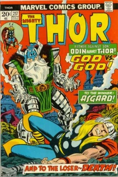 Thor - Marvel (217 - Nov 1973) comic book collectible [Barcode 071486024507] - Main Image 1