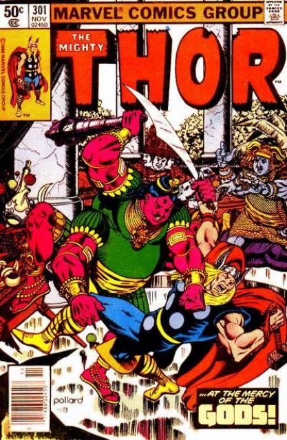 Mighty Thor, The - Marvel (300 - Oct 1980) comic book collectible [Barcode 071486024507] - Main Image 4