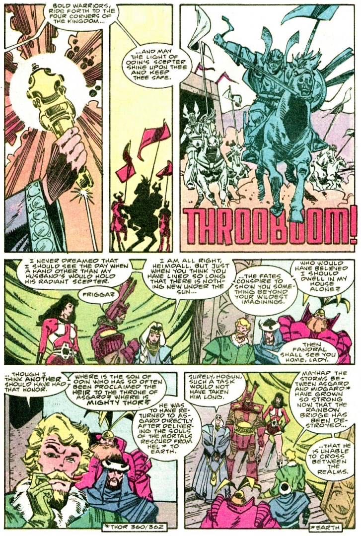 The Mighty Thor - Marvel Comics (364 - Feb 1986) comic book collectible [Barcode 071486024507] - Main Image 3