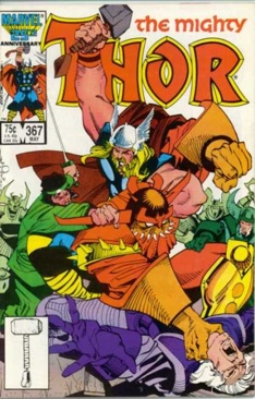 Thor - Marvel Comics Group (367 - 05/1986) comic book collectible [Barcode 071486024507] - Main Image 1