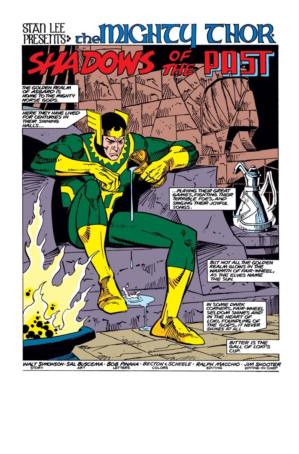 Thor - Marvel (375 - Jan 1987) comic book collectible [Barcode 071486024507] - Main Image 2