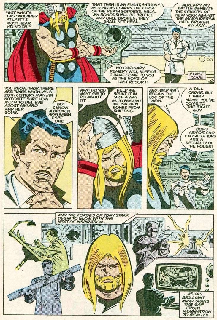 Thor - Marvel (375 - Jan 1987) comic book collectible [Barcode 071486024507] - Main Image 3