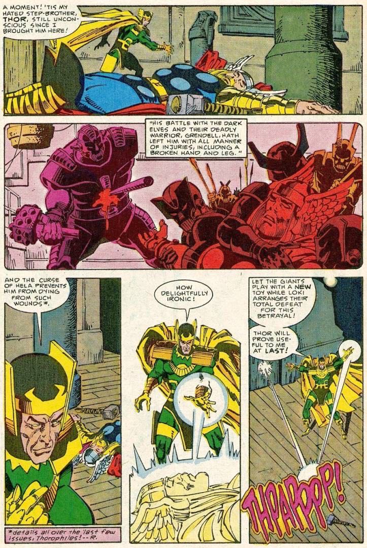 Thor - Marvel (378 - Apr 1987) comic book collectible [Barcode 071486024507] - Main Image 2