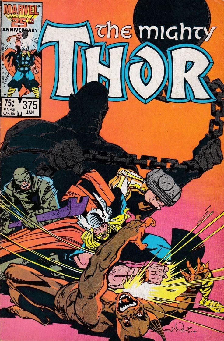 Thor, The Mighty - Marvel Comics (379 - May 1987) comic book collectible [Barcode 071486024507] - Main Image 4