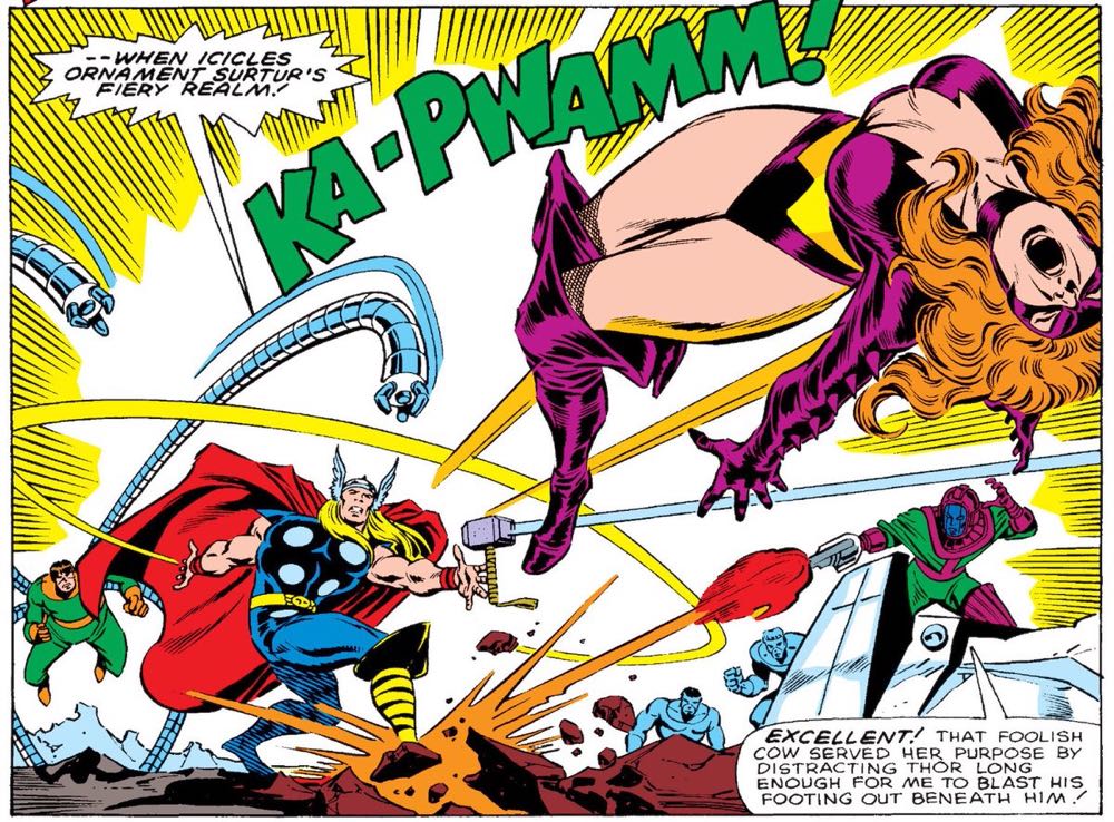 Thor - Marvel (383 - Sep 1987) comic book collectible [Barcode 071486024507] - Main Image 4