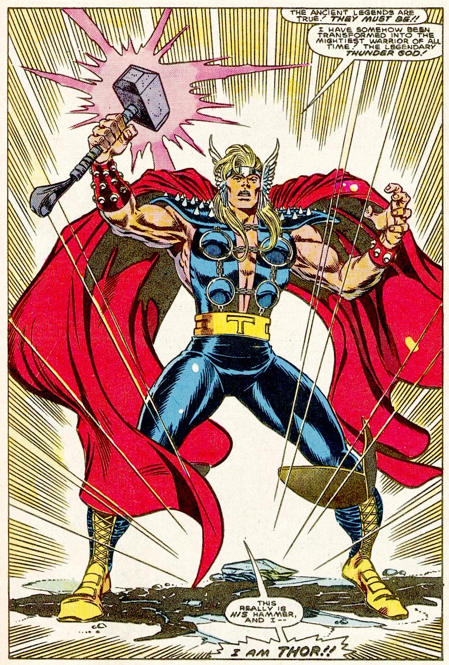 Thor - Marvel (384 - Oct 1987) comic book collectible [Barcode 071486024507] - Main Image 2