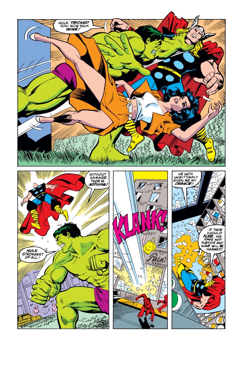 Thor, The Mighty - Marvel Comics (385 - Nov 1987) comic book collectible [Barcode 071486024507] - Main Image 4