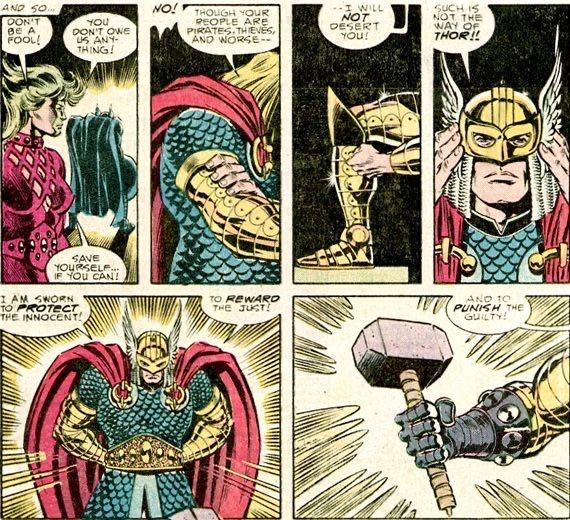 Thor, The Mighty - Marvel Comics (389 - Mar 1988) comic book collectible [Barcode 071486024507] - Main Image 4