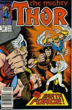 Thor, The Mighty - Marvel Comics (395 - Sep 1988) comic book collectible [Barcode 071486024507] - Main Image 1