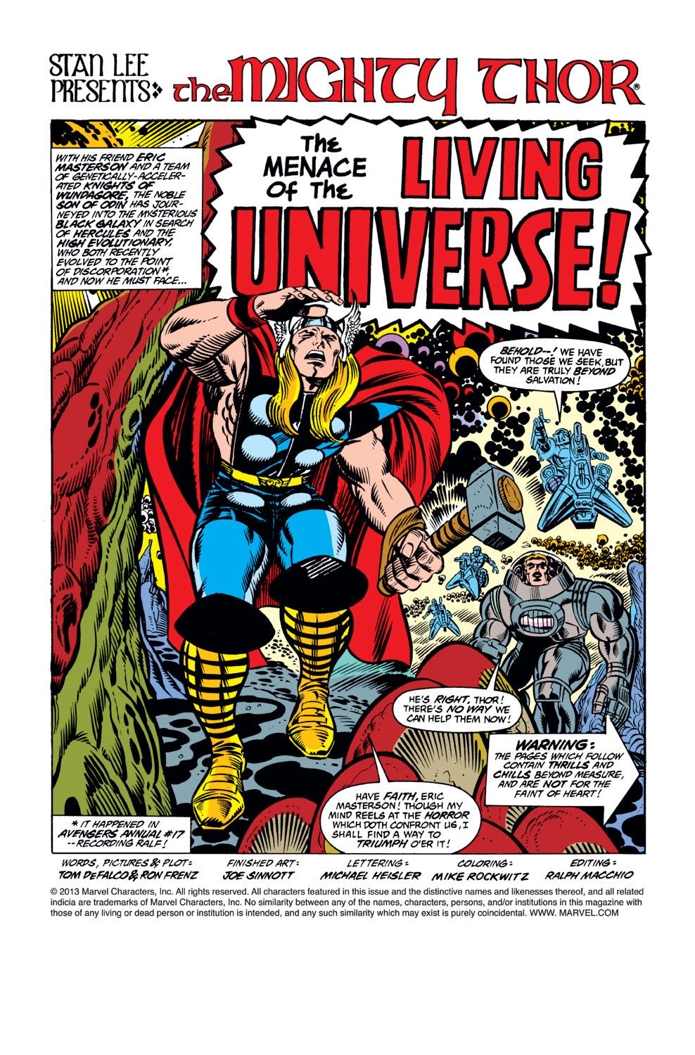 Thor, The Mighty - Marvel Comics (407 - Sep 1989) comic book collectible [Barcode 071486024507] - Main Image 2