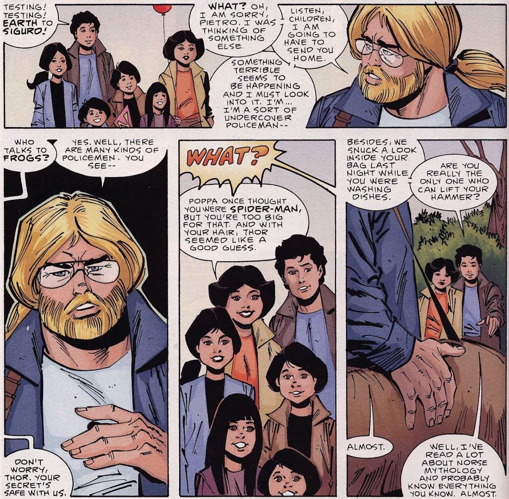 Thor - Marvel (373 - Nov 1986) comic book collectible [Barcode 071486024507] - Main Image 4