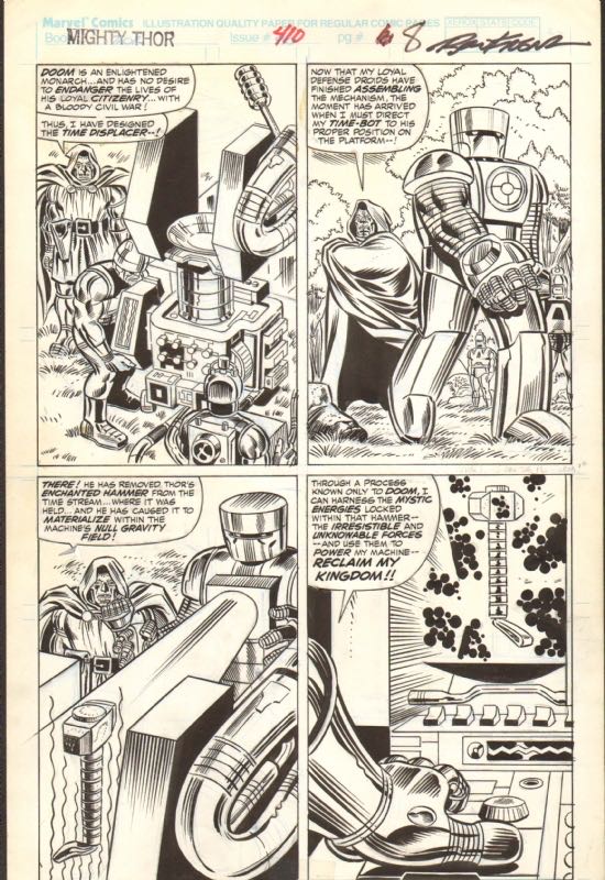 Thor - Marvel Comics Group (410 - Nov 1989) comic book collectible [Barcode 780785117223] - Main Image 3