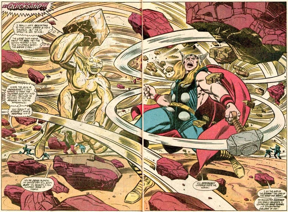 Thor - Marvel Comics Group (403 - May 1989) comic book collectible [Barcode 780785117223] - Main Image 3