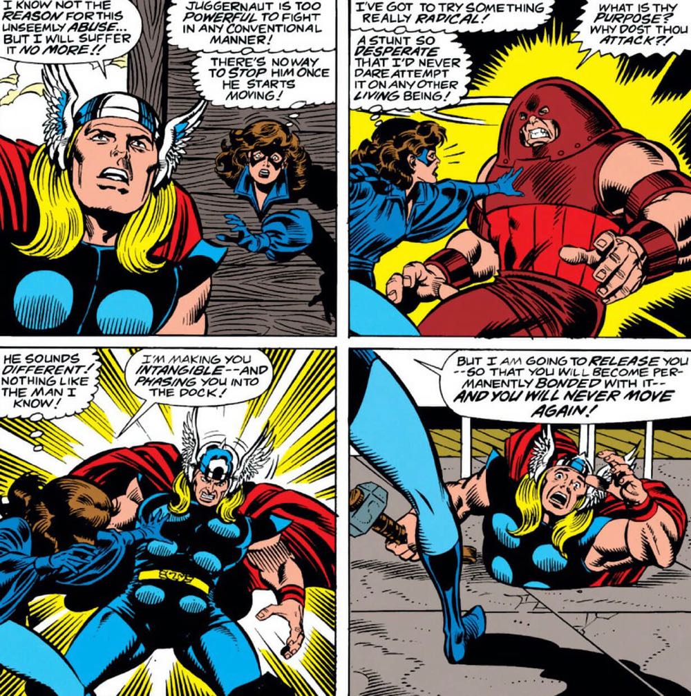 Thor - Marvel (430 - Mar 1991) comic book collectible [Barcode 071486024507] - Main Image 3