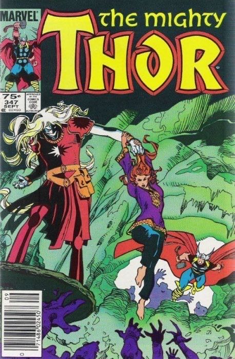Thor (Vol 1) - Marvel Comics (338 - Dec 1983) comic book collectible [Barcode 071486024507] - Main Image 4