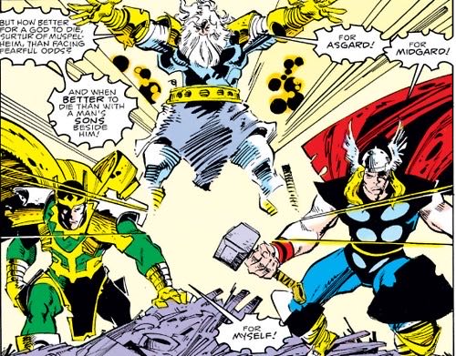 Thor, The Mighty - Marvel Comics (353 - Mar 1985) comic book collectible [Barcode 071486024507] - Main Image 2