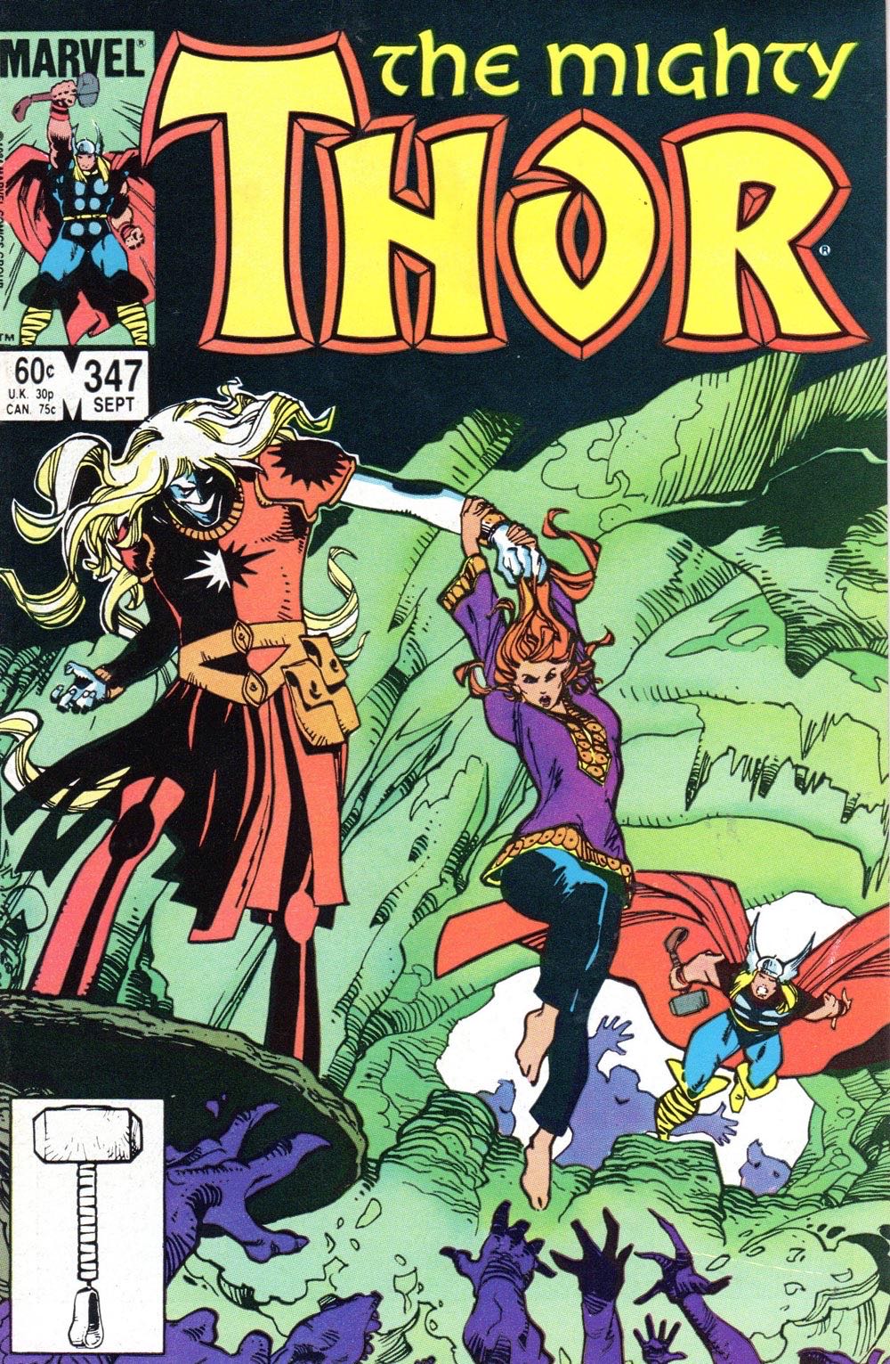 Thor, The Mighty - Marvel Comics (354 - Apr 1985) comic book collectible [Barcode 071486024507] - Main Image 4