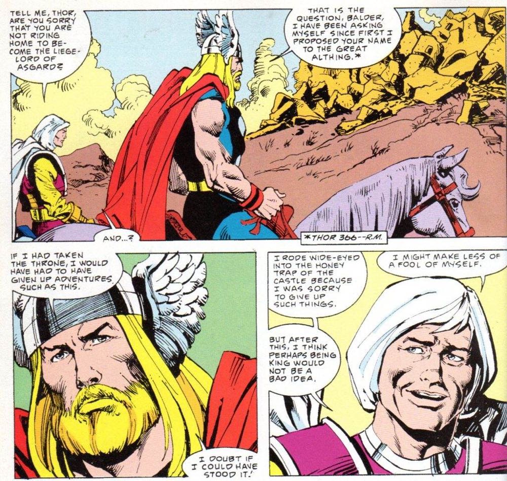 Thor - Marvel (357 - Jul 1985) comic book collectible [Barcode 071486024507] - Main Image 2